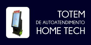 Página de apresentação do totem Home Tech